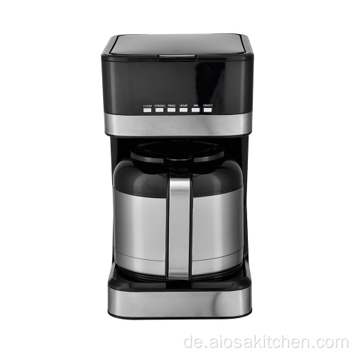 Digitale Kaffeemaschine Maschine 12 Tassen Glaskaraffe